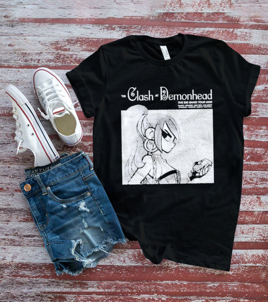The Clash At Demonhead Tour 2006 Scott Pilgrim Vol 3 Infinite Sadness 20th Anniversary T-Shirt