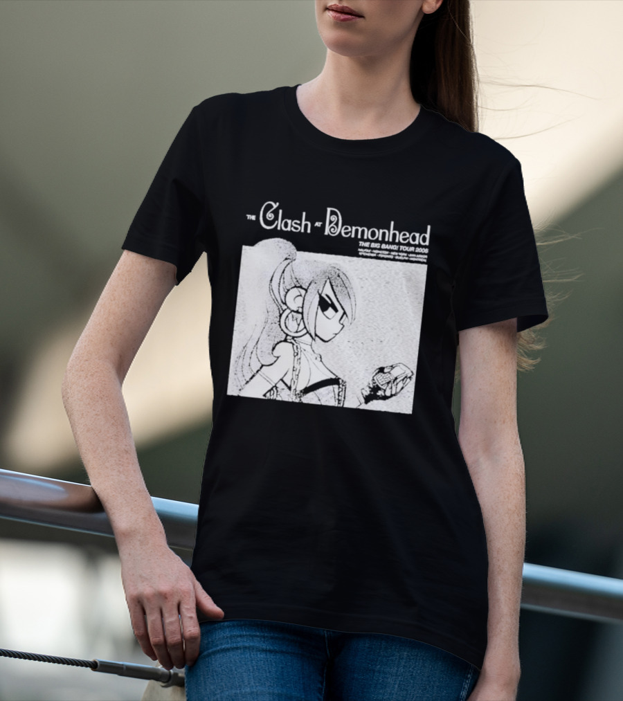 The Clash At Demonhead Tour 2006 Scott Pilgrim Vol 3 Infinite Sadness 20th Anniversary T-Shirt
