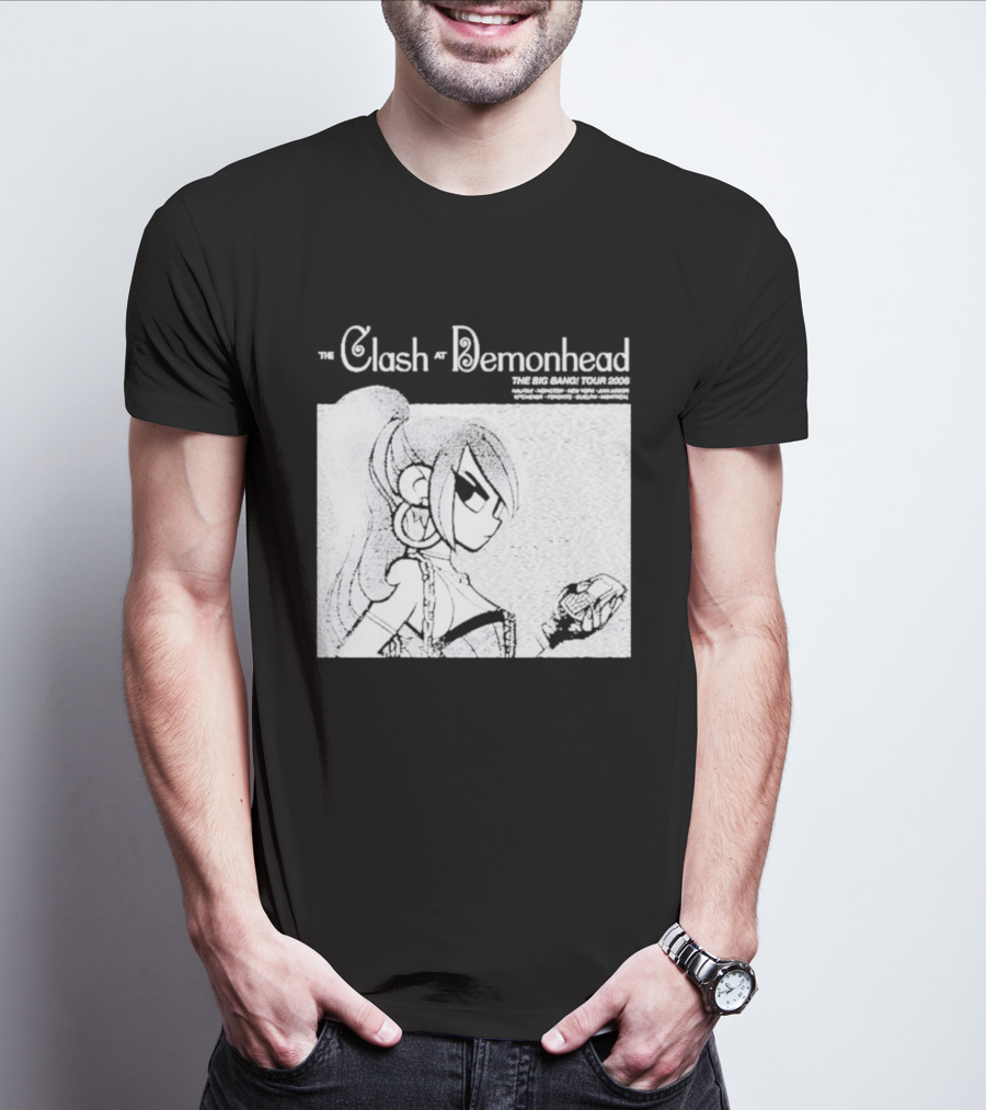 The Clash At Demonhead Tour 2006 Scott Pilgrim Vol 3 Infinite Sadness 20th Anniversary T-Shirt