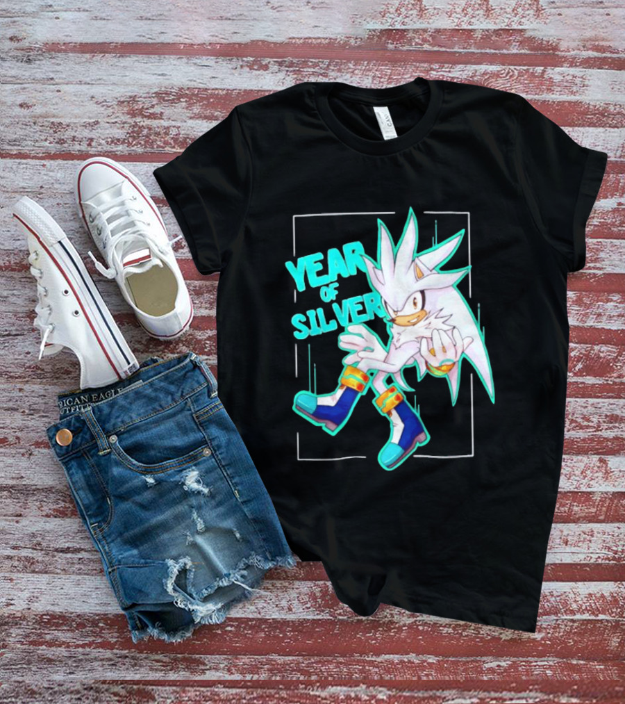 Year Of Silver Hedgehog Classic Character T-Shirt