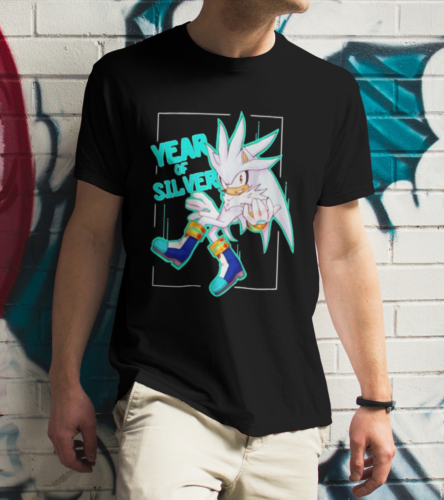 Year Of Silver Hedgehog Classic Character T-Shirt