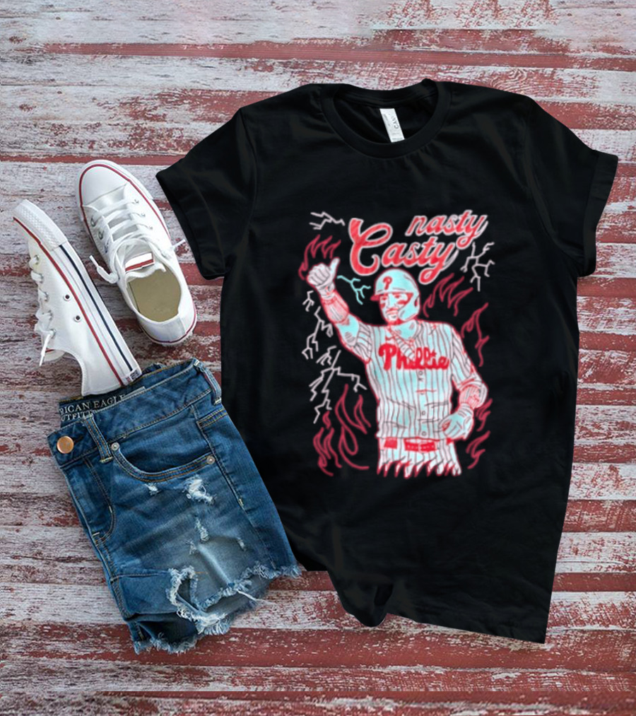Nasty Casty Philadelphia Phillies Bryce Harper T-Shirt