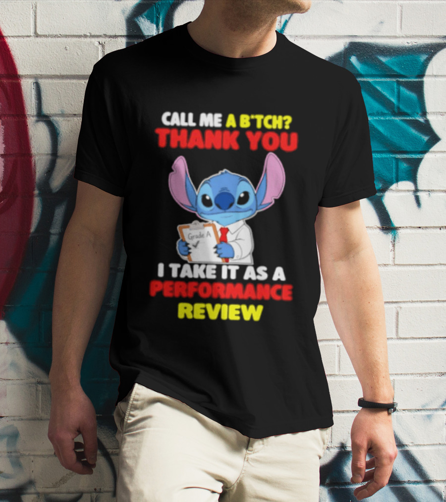 Call Me A Stitch Thank You I Take It As A Performance Review T-Shirt