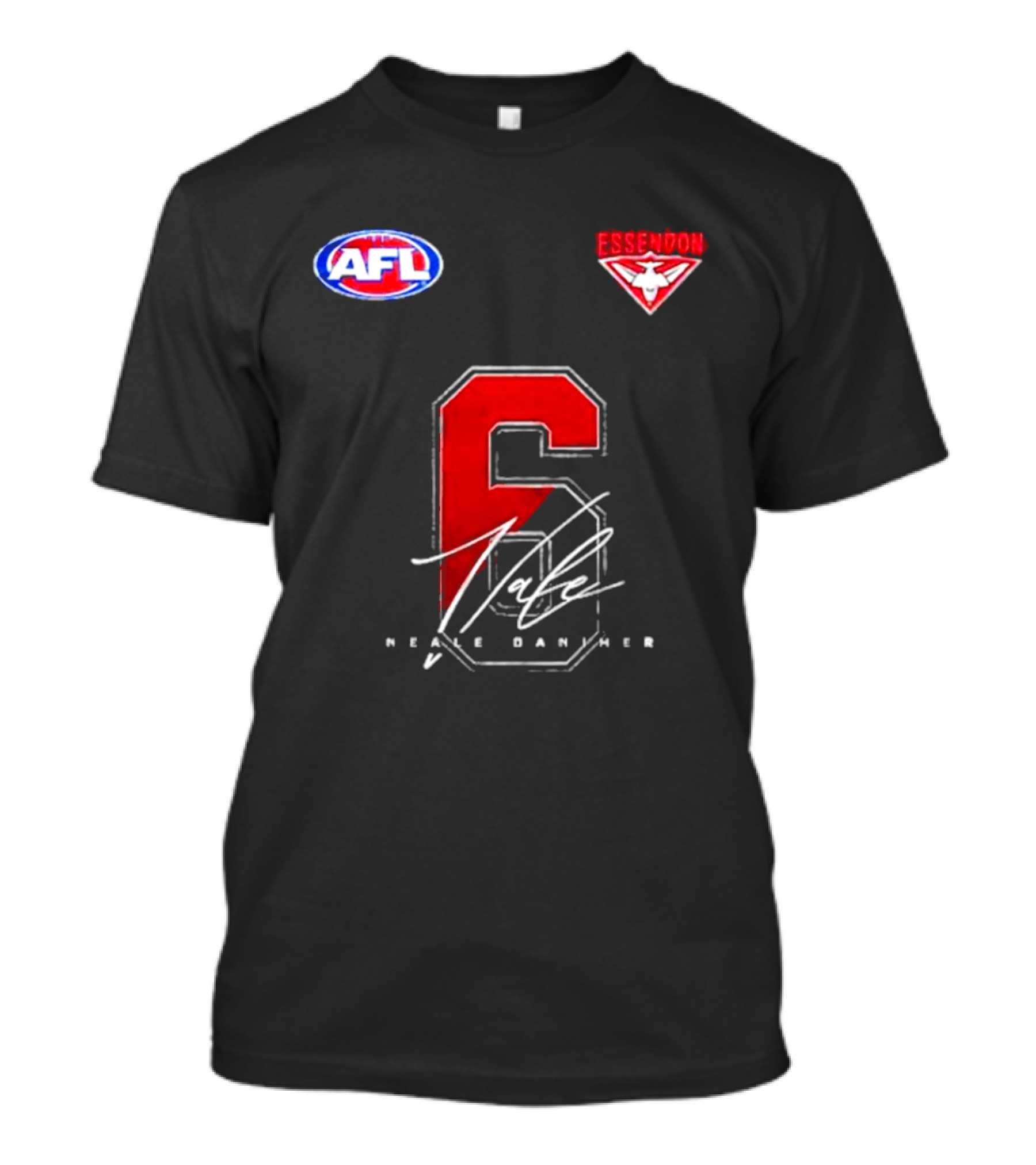 Essendon Bombers AFL Neale Daniher FightMND 6 T-Shirt