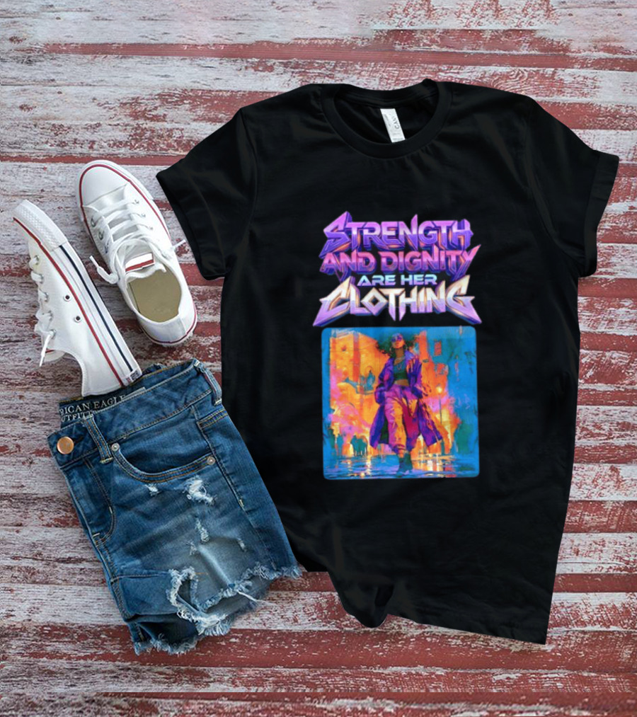 Strength And Dignity Street Girl Urban Vibes T-Shirt