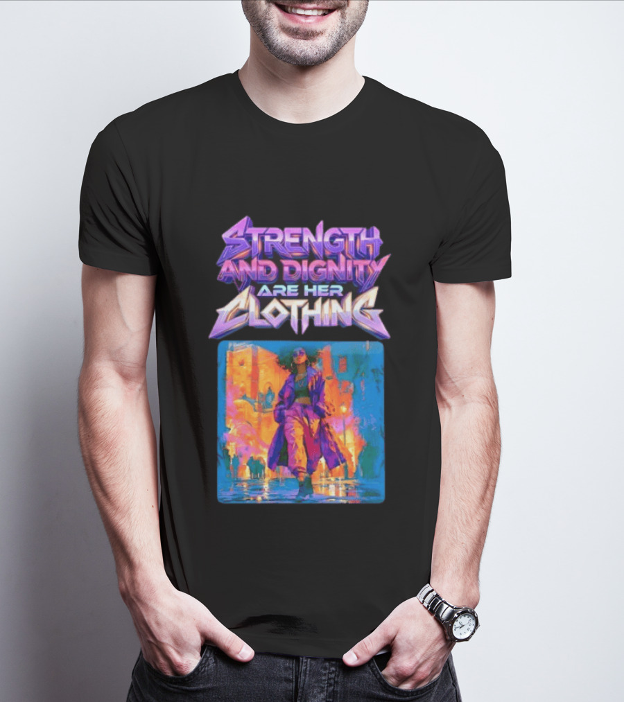 Strength And Dignity Street Girl Urban Vibes T-Shirt
