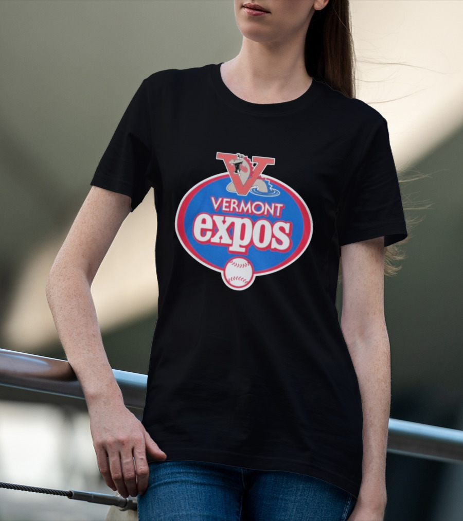Vermont Expos Baseball Gator T-Shirt