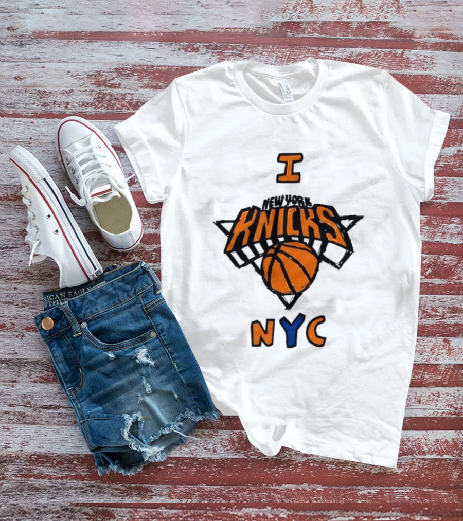 I Love New York Knicks NYC Basketball Fan 2026 T-Shirt