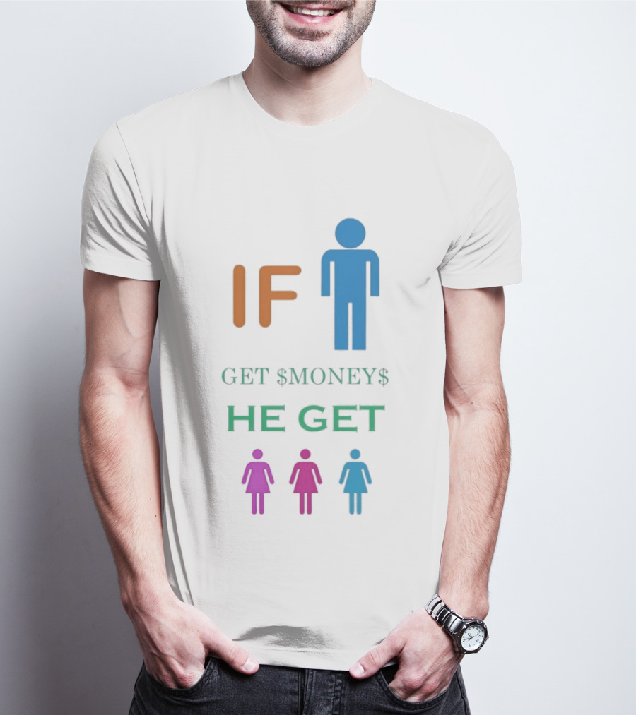 IF Get $Money$ He Get T-Shirt
