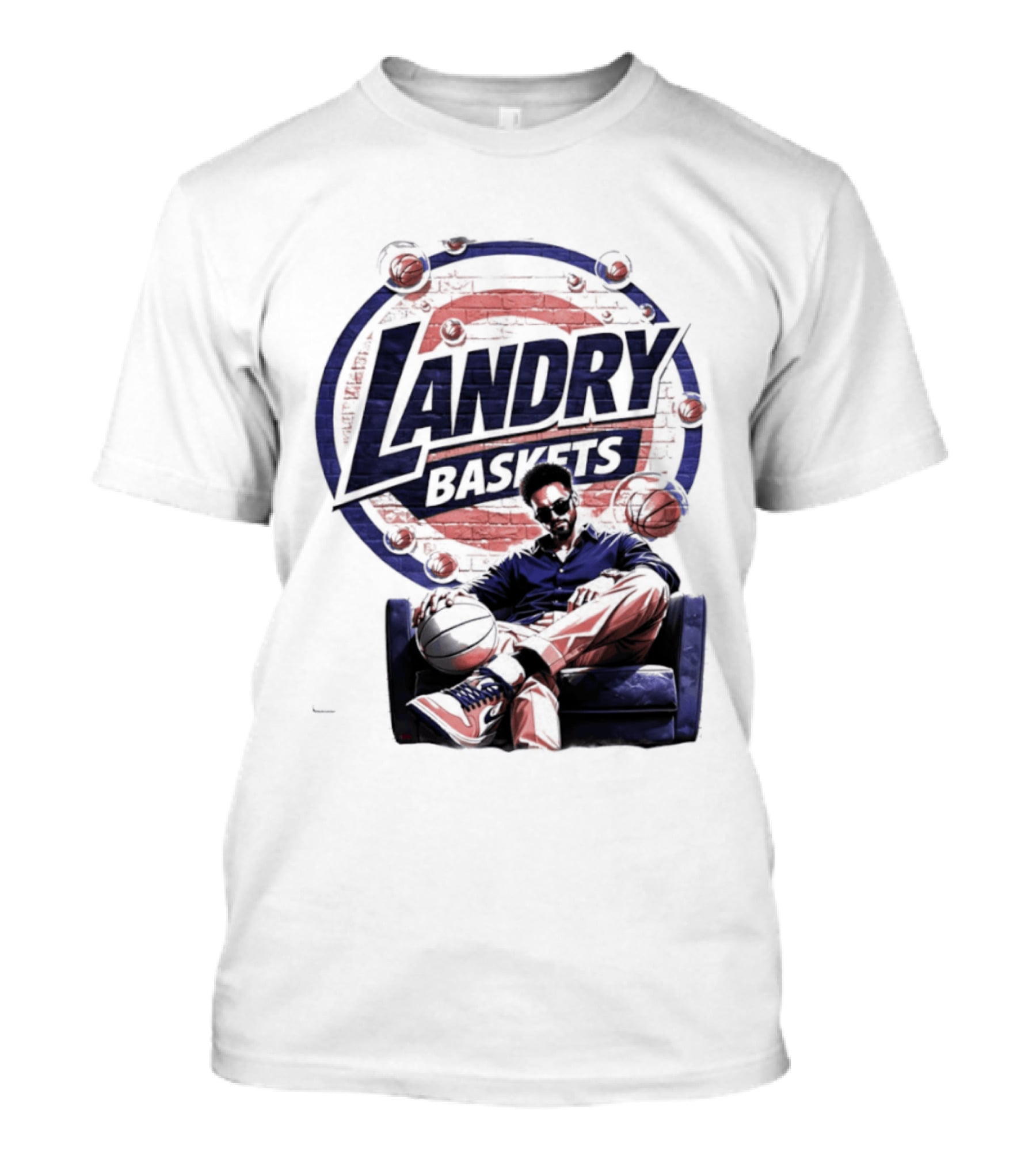 Landry Fields NBA New York Knicks Landry Baskets Basketball T-Shirt