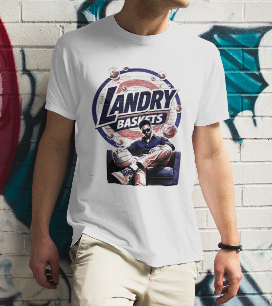 Landry Fields NBA New York Knicks Landry Baskets Basketball T-Shirt