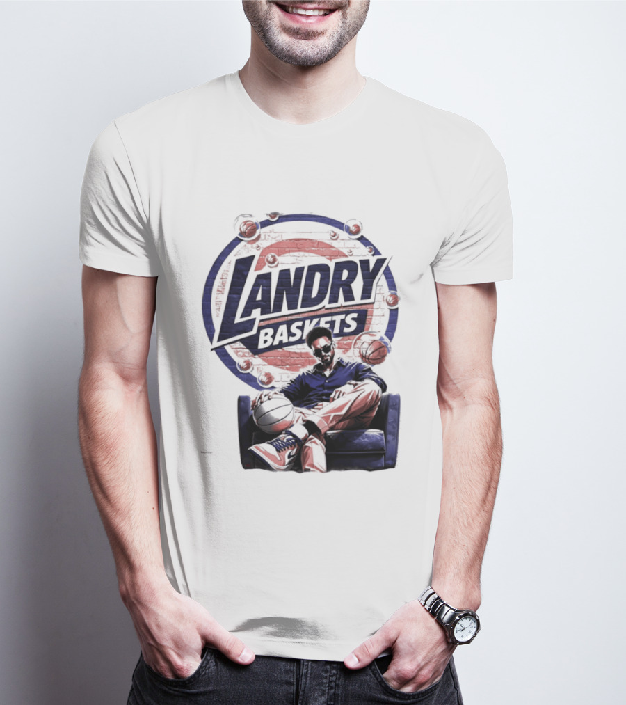Landry Fields NBA New York Knicks Landry Baskets Basketball T-Shirt