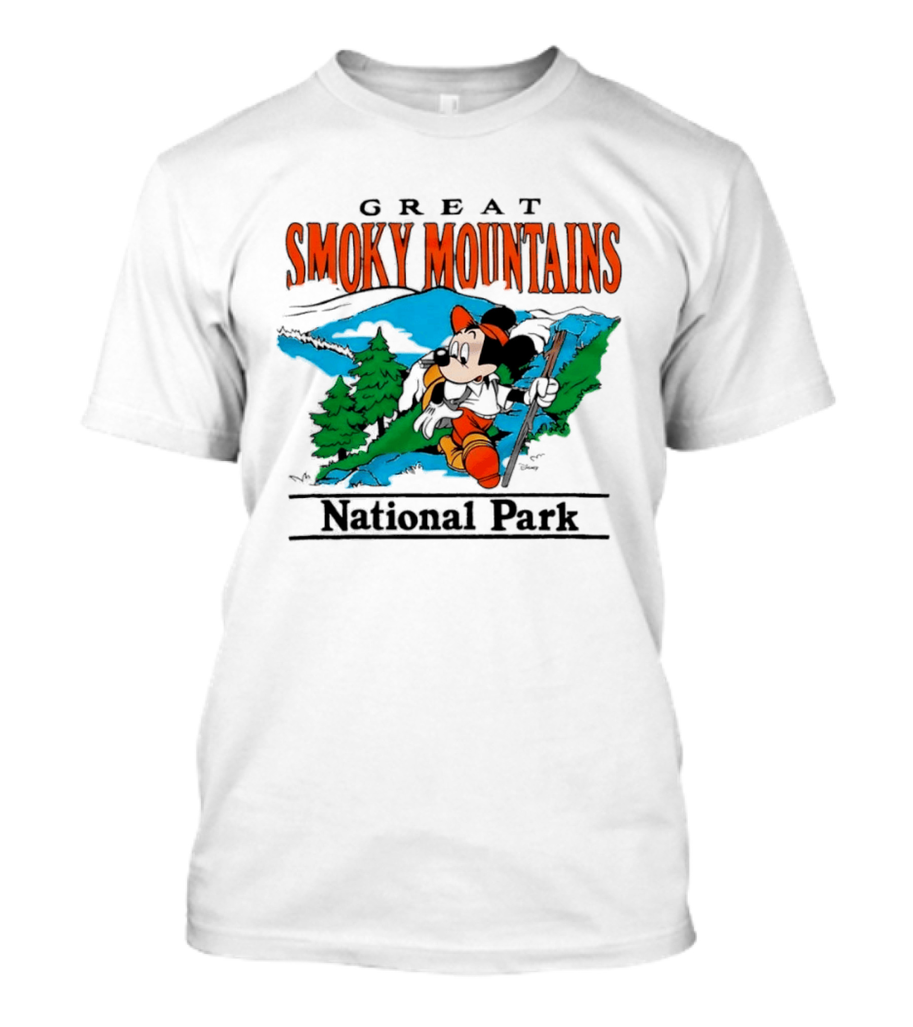 Mickey Mouse Great Smoky Mountains National Park Adventure T-Shirt