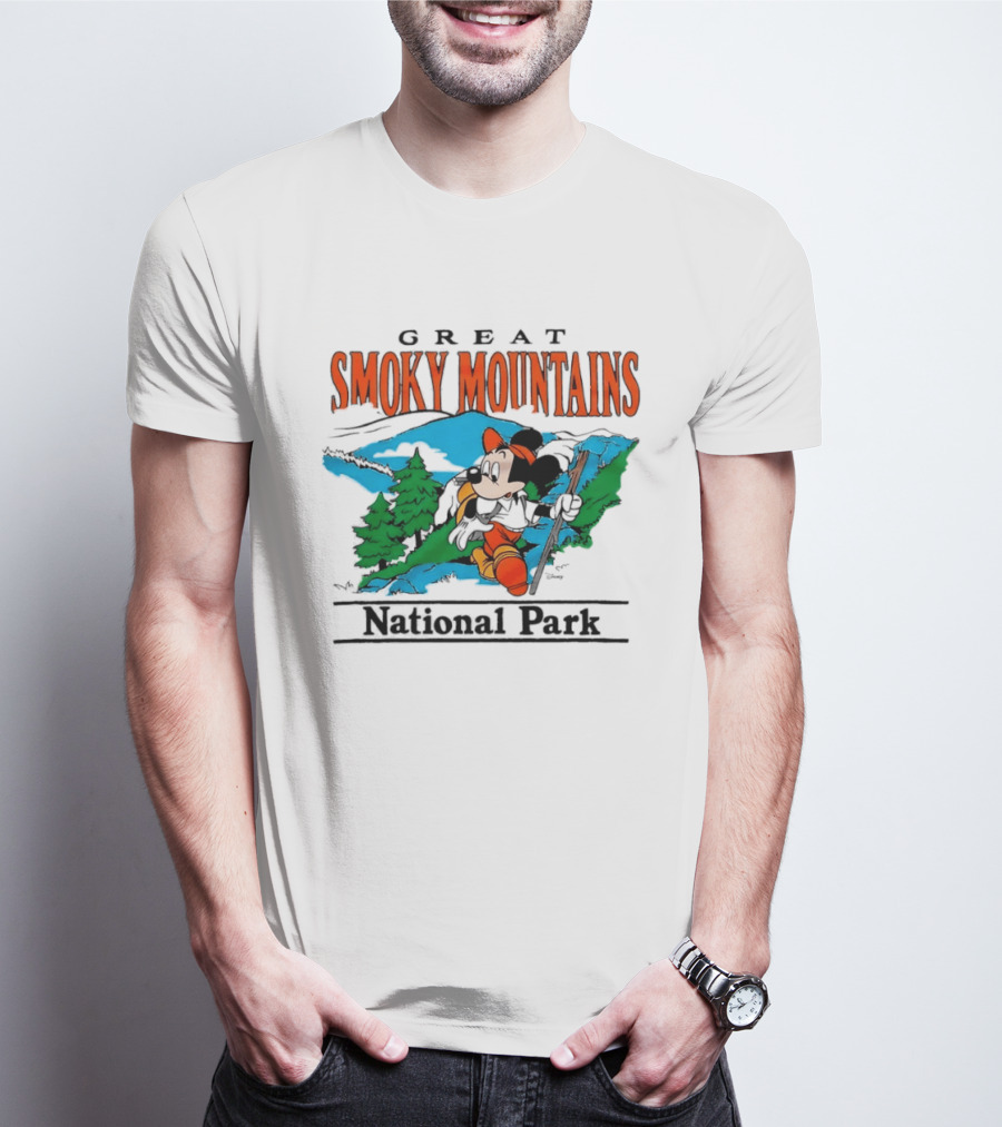 Mickey Mouse Great Smoky Mountains National Park Adventure T-Shirt