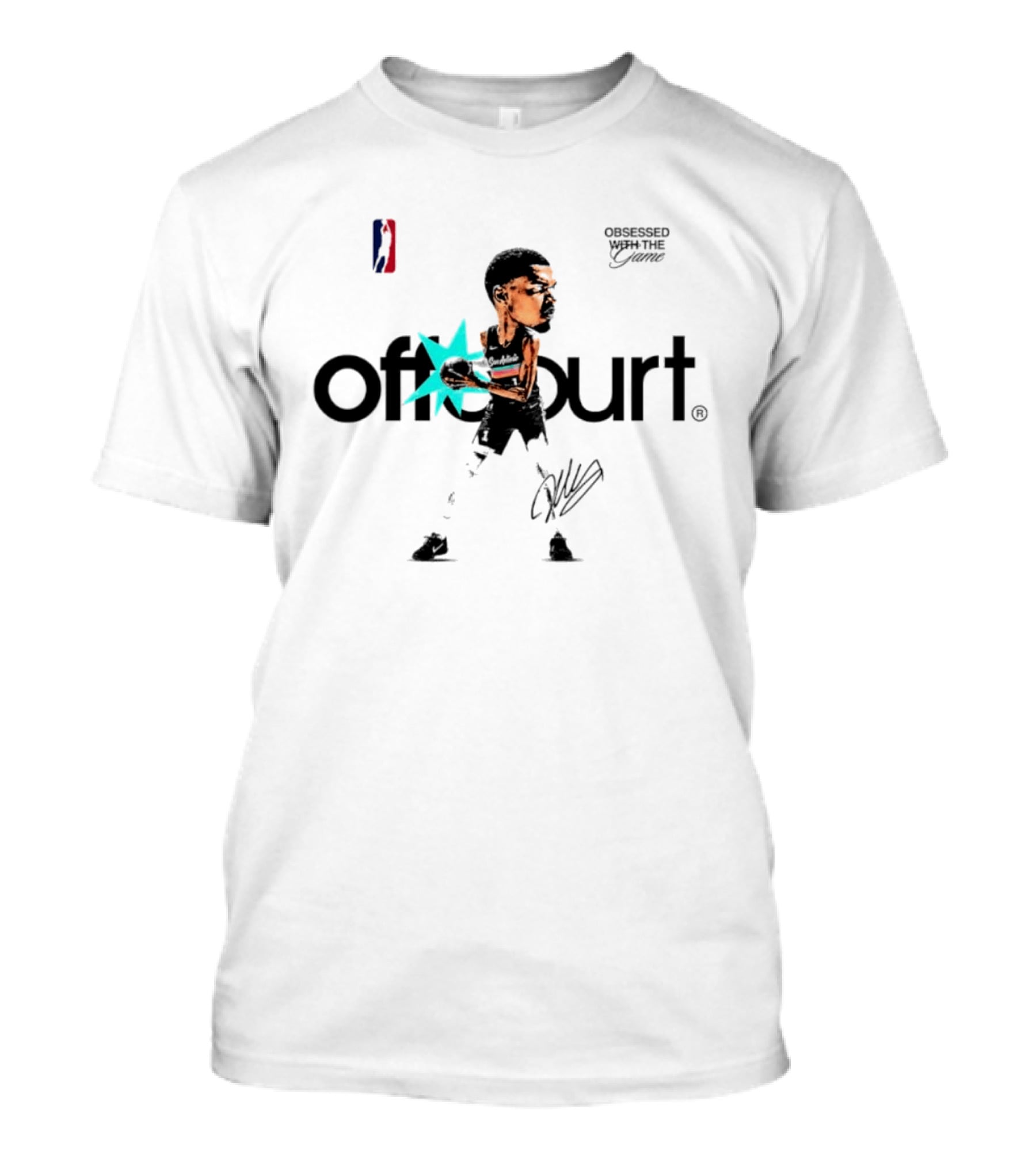 Offcourt Victor Wembanyama San Antonio Spurs Obsessed Game T-Shirt