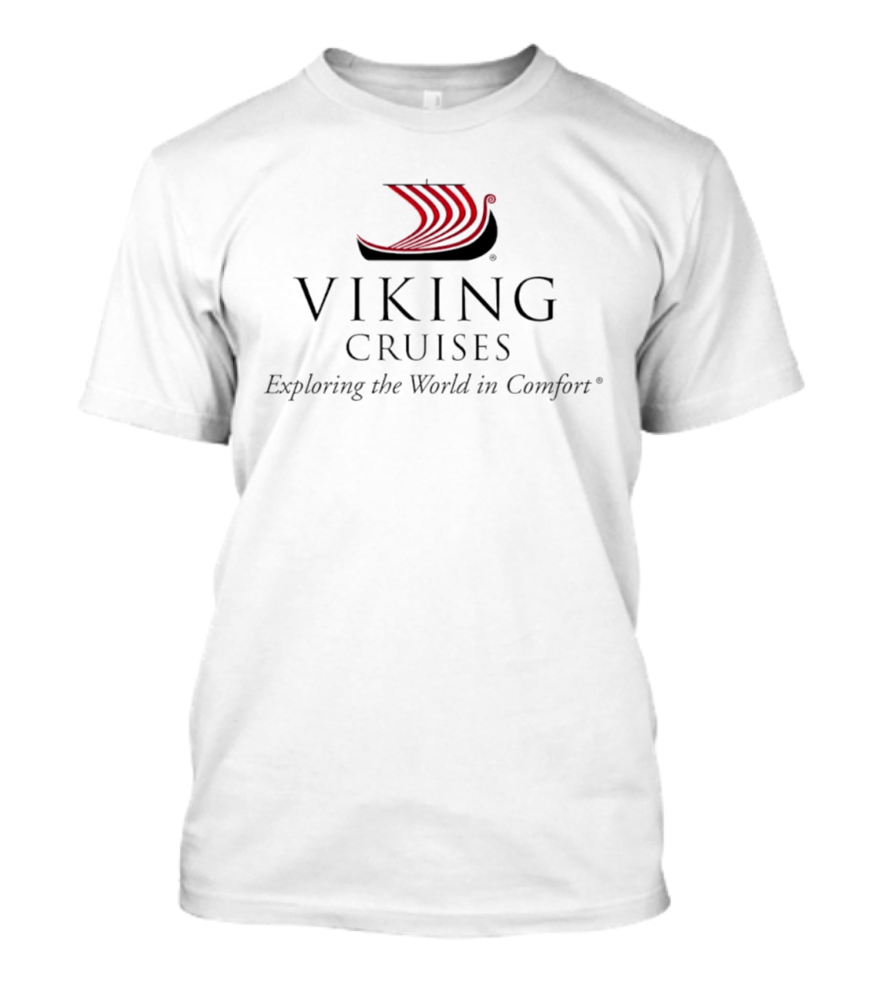 Viking Cruises Exploring The World In Comfort Nordic Ship T-Shirt
