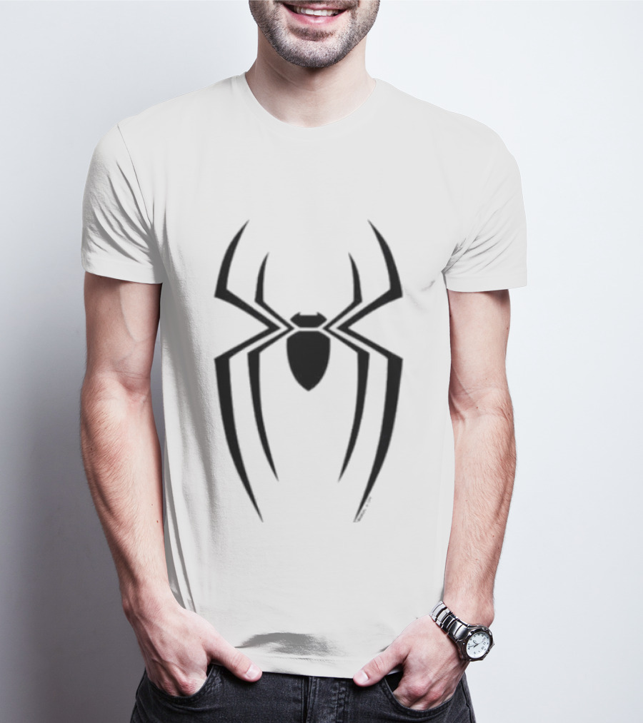 Spider Man Brand New Day Iconic Black Spider T-Shirt