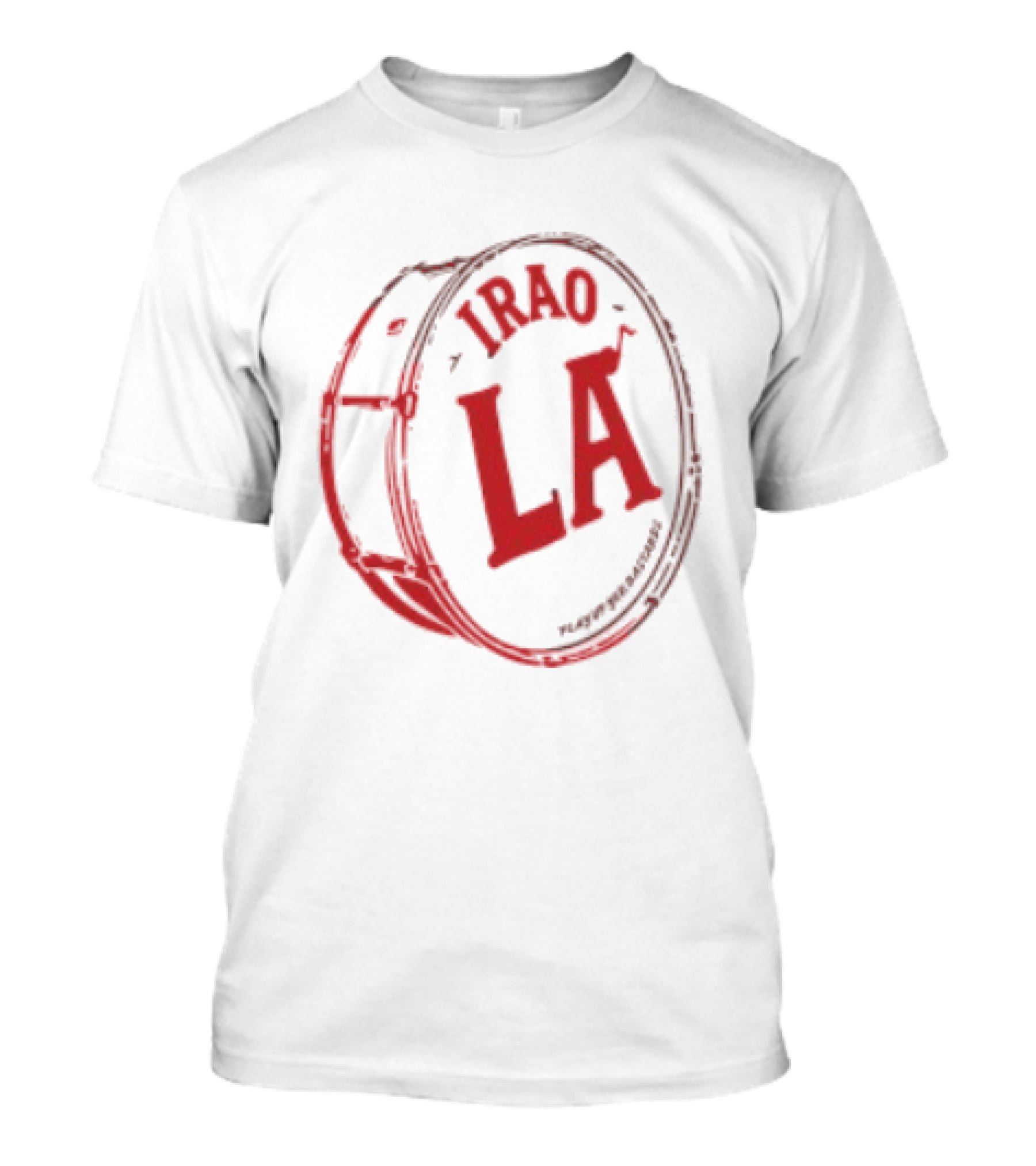 Irao LA Play Up Yer Bastards Barrel Red T-Shirt