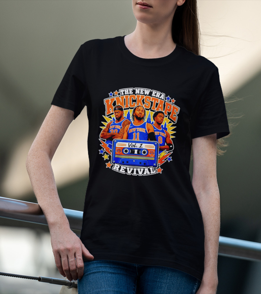 New York Knicks The New Era Knickstape Vol 1 Revival T-Shirt