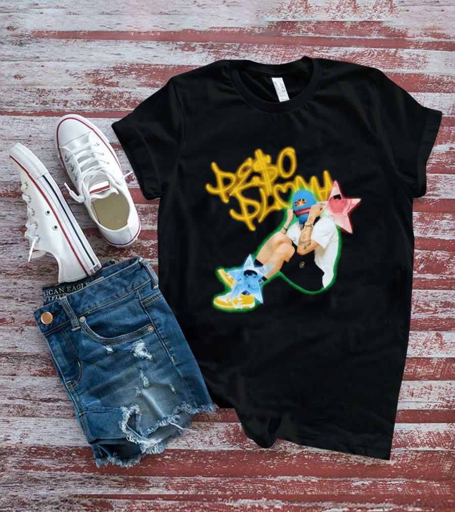 Peso Pluma Zero Love Balaclava Stars P Hundred T-Shirt