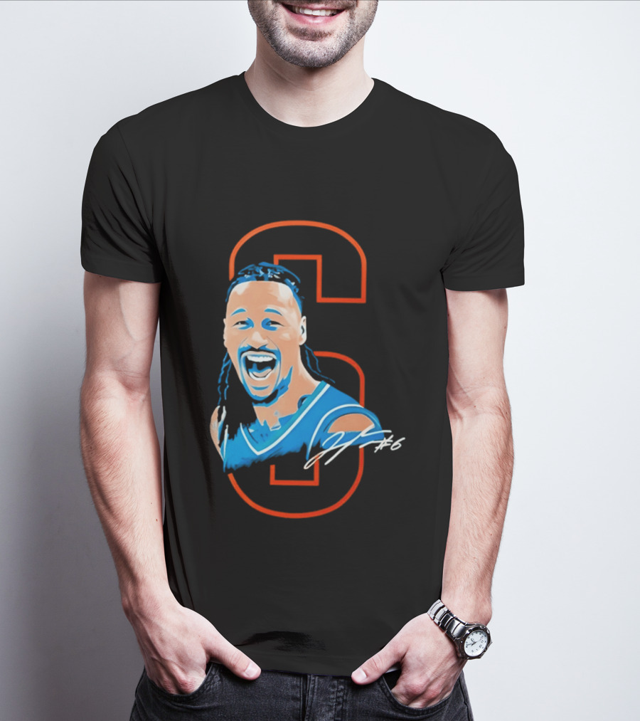Jaylin Williams OKC Thunder #6 Cartoon T-Shirt