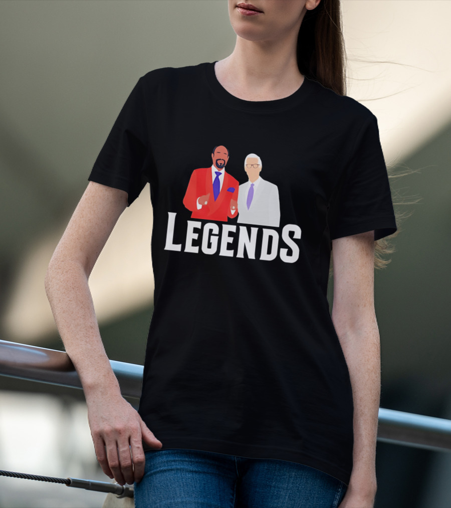 New York Knicks Legends Broadcasters Duo T-Shirt