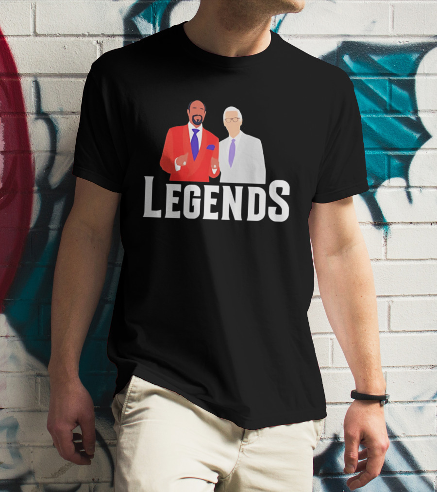 New York Knicks Legends Broadcasters Duo T-Shirt