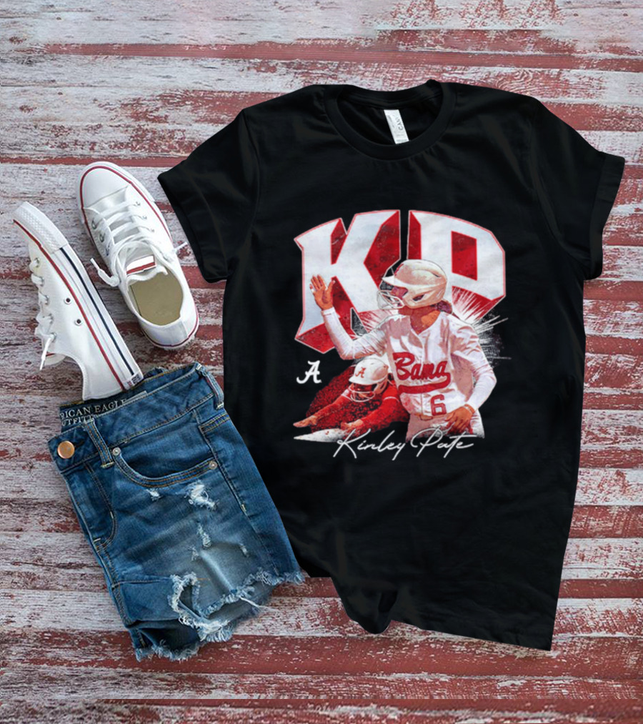 KP Alabama Bama Softball Kinley Pate NCAA Player T-Shirt