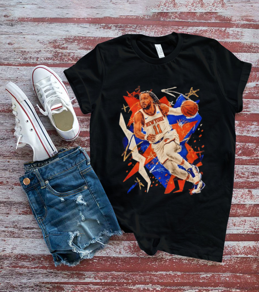 Jalen Brunson New York Knicks 11 Basketball T-Shirt