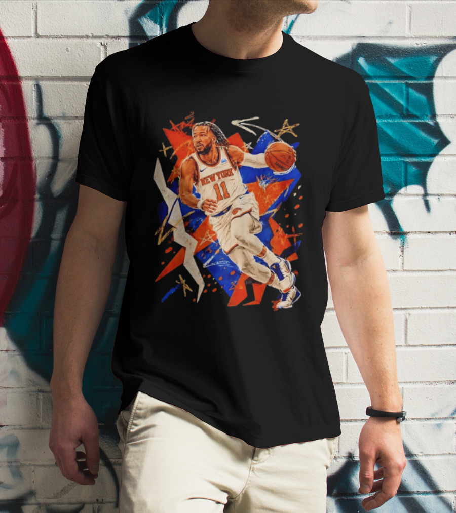 Jalen Brunson New York Knicks 11 Basketball T-Shirt