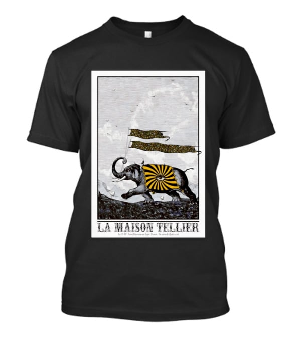 La Maison Tellier La CLEF Saint Germain En Laye Le Samedi 6 Juin 2026 Elephant T-Shirt