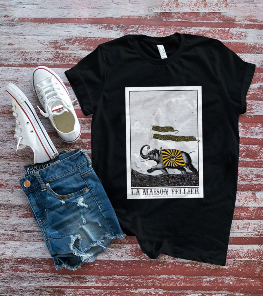 La Maison Tellier La CLEF Saint Germain En Laye Le Samedi 6 Juin 2026 Elephant T-Shirt