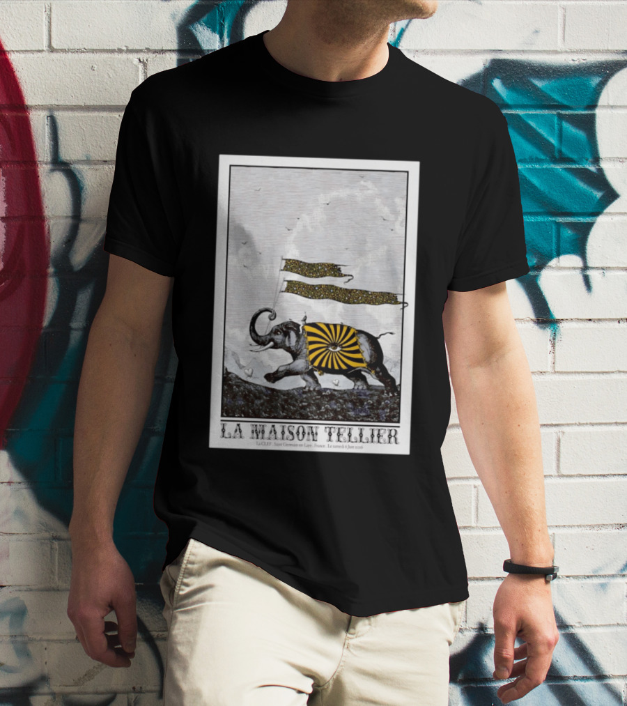 La Maison Tellier La CLEF Saint Germain En Laye Le Samedi 6 Juin 2026 Elephant T-Shirt