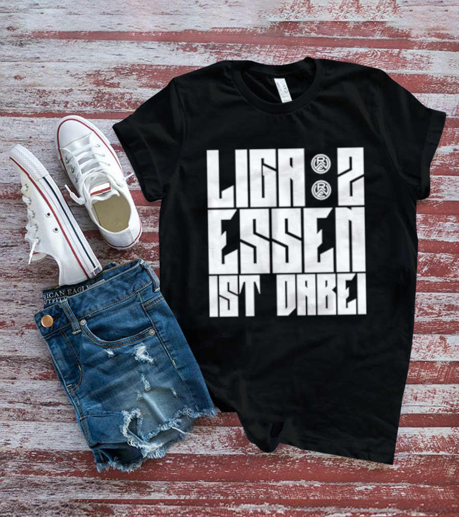 Liga 2 Essen Ist Dabei Soccer Celebration Football T-Shirt