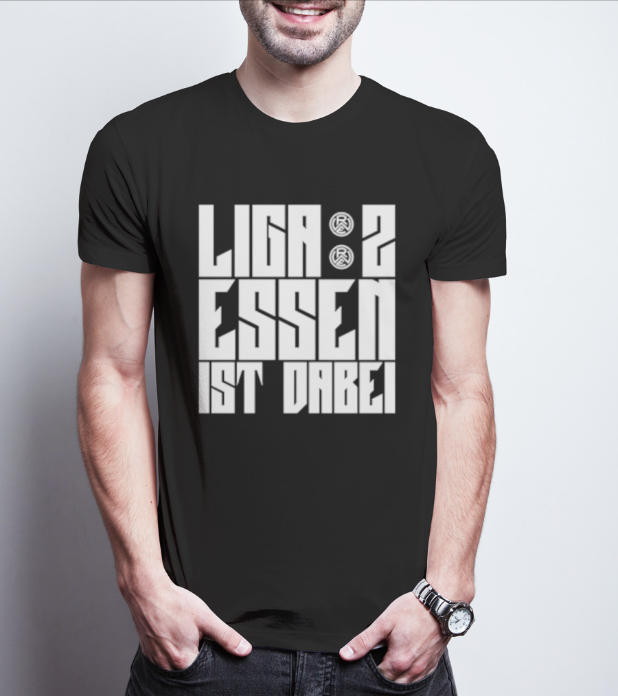 Liga 2 Essen Ist Dabei Soccer Celebration Football T-Shirt