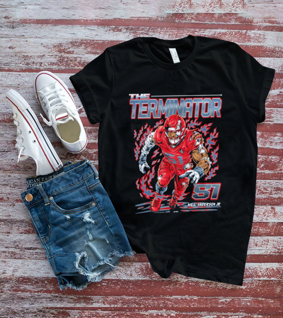 Will Anderson Jr The Terminator 51 Houston Texans T-Shirt