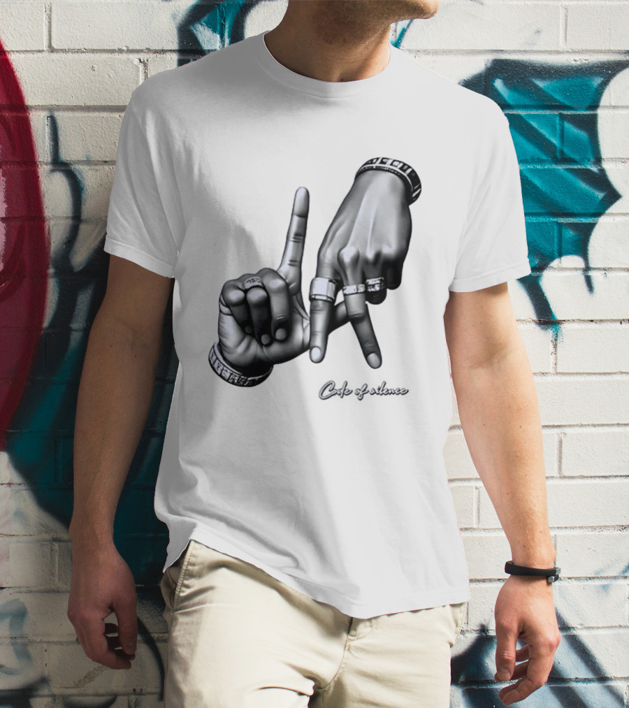 Code Of Silence LA Hand Gesture T-Shirt