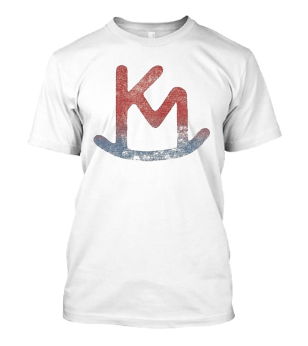 Kacey Musgraves KM Western Cattle Brand Red Blue T-Shirt
