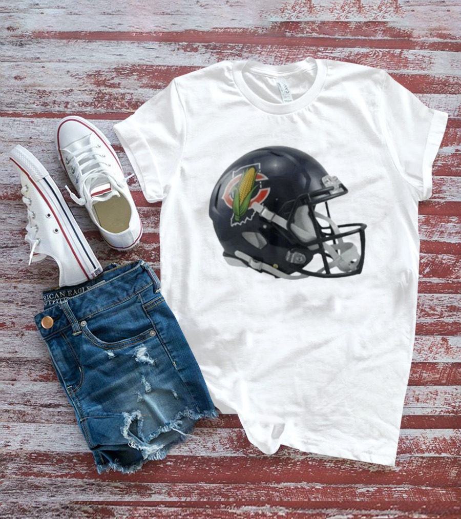 Chicago Bears Indiana Corn Helmet 2026 Edition T-Shirt