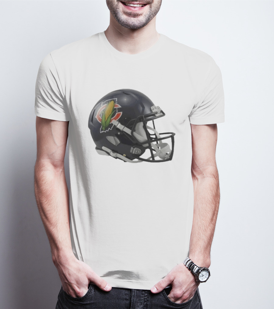 Chicago Bears Indiana Corn Helmet 2026 Edition T-Shirt