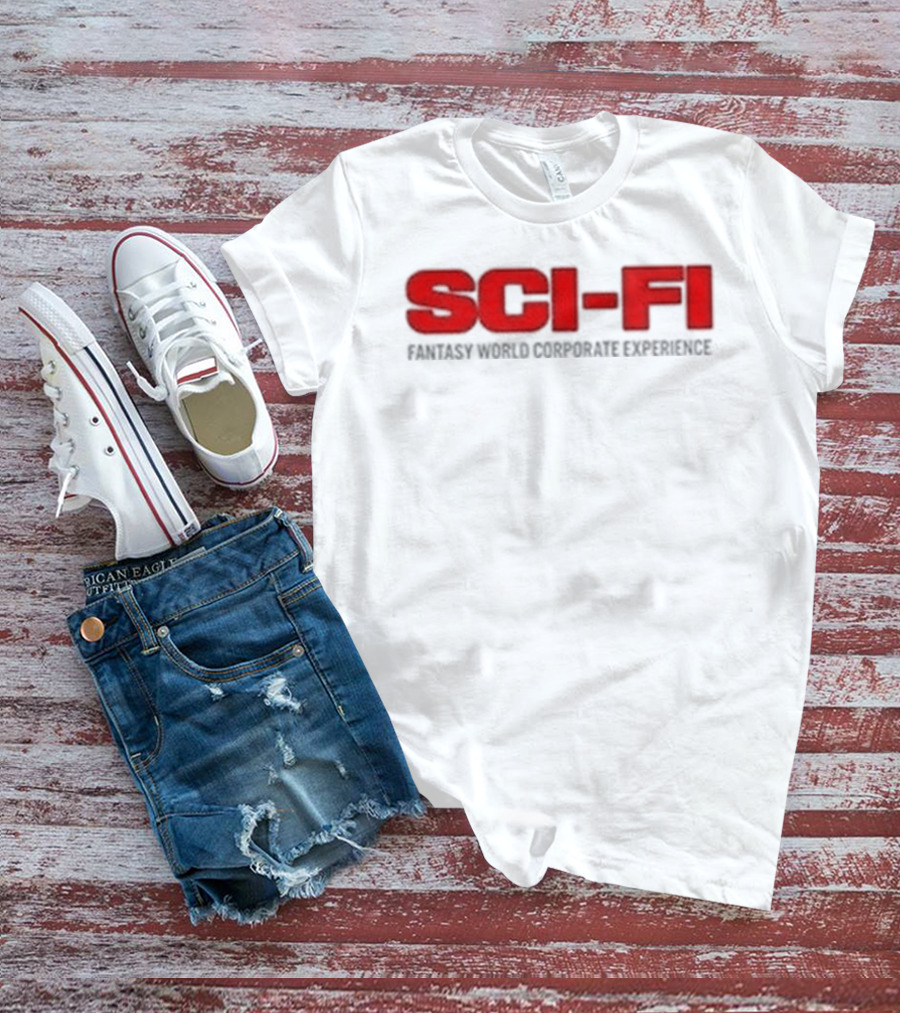 Sci Fi Fantasy World Corporate Experience T-Shirt
