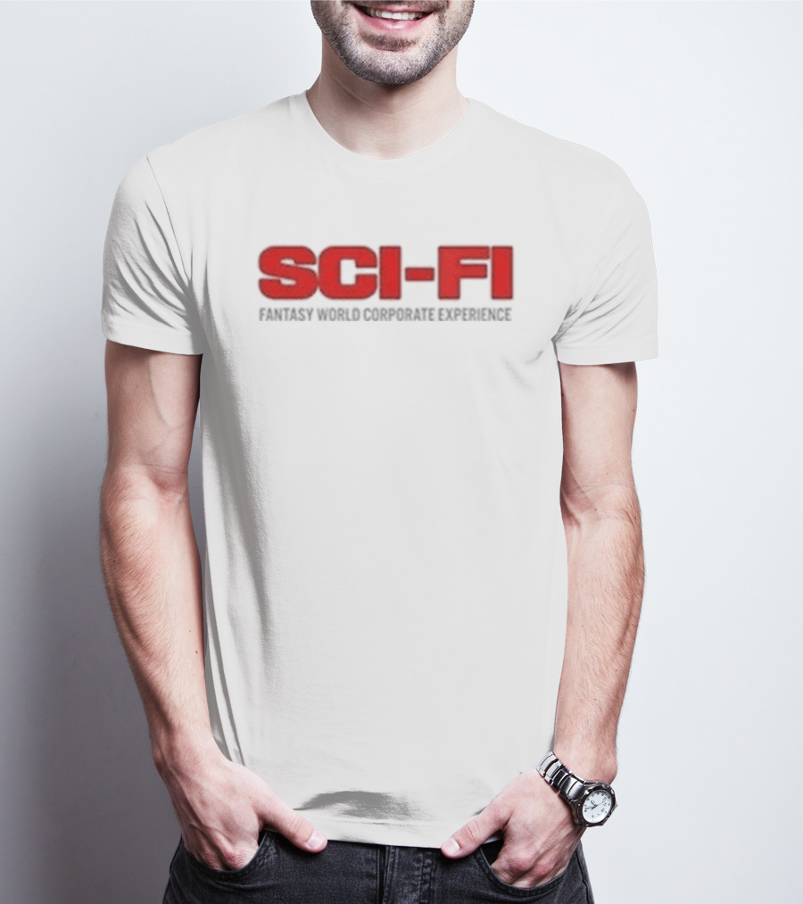 Sci Fi Fantasy World Corporate Experience T-Shirt