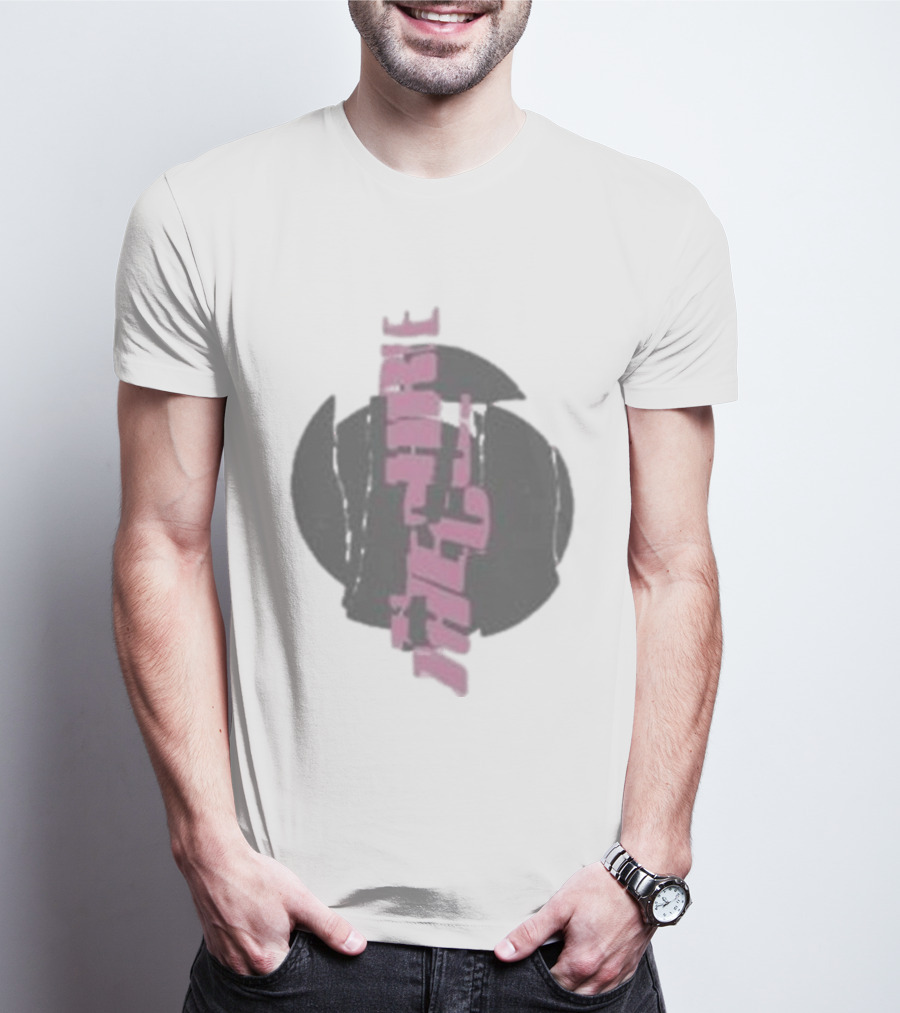 The Cure Vertical Festival Summer 2026 Black And Pink T-Shirt