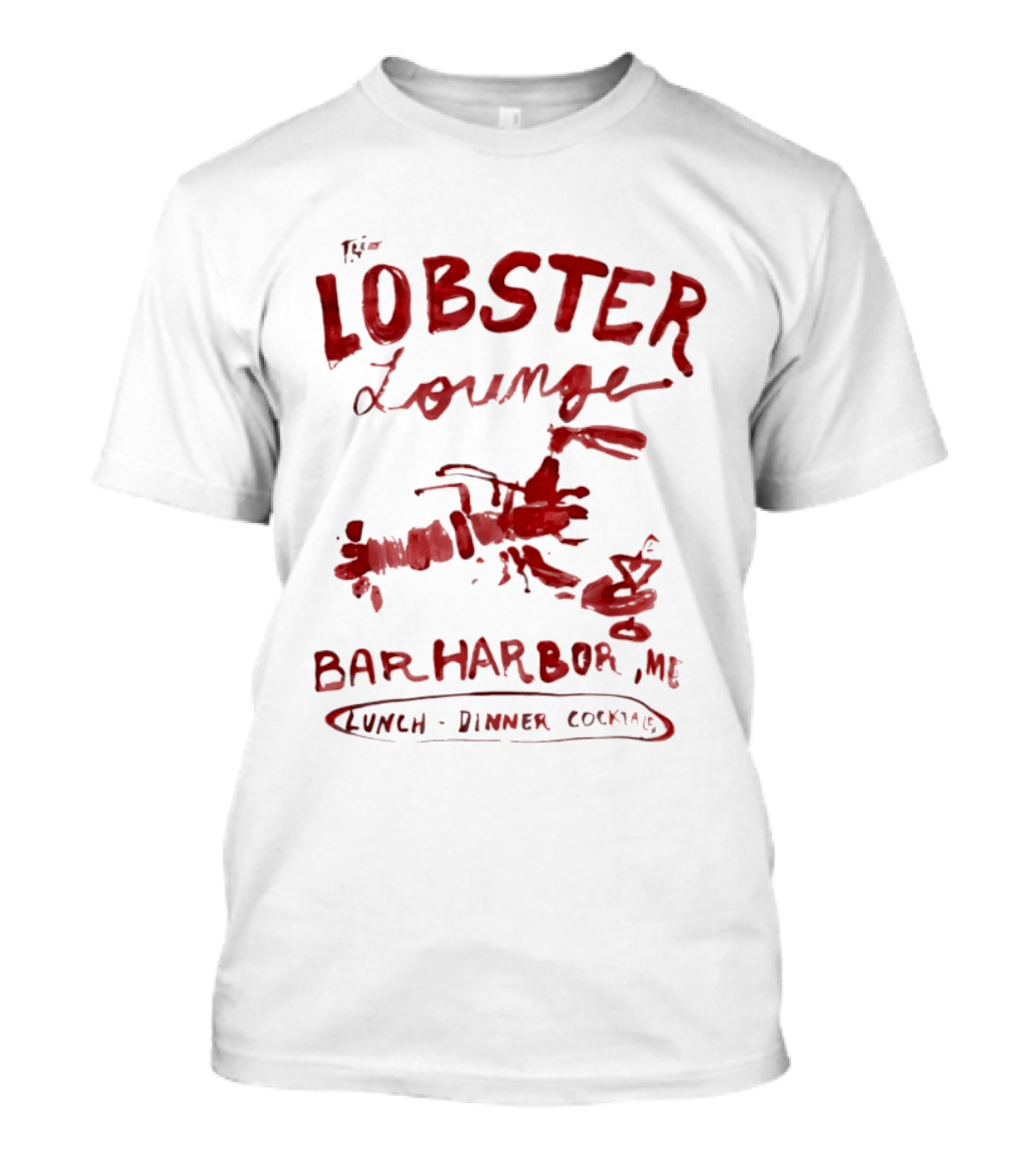 The Lobster Lounge Bar Harbor ME Lunch Dinner Cocktails T-Shirt
