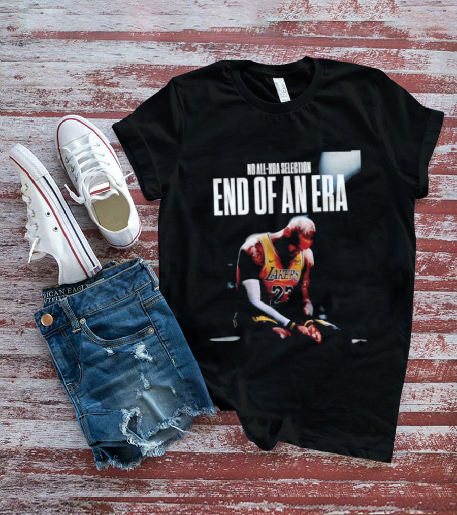 LeBron James End Of An Era NBA Lakers 23 T-Shirt