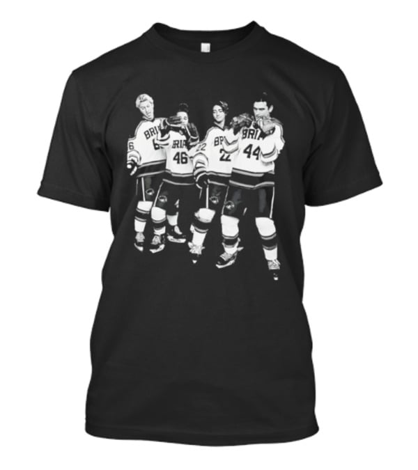 Briar Hawks University 48 22 14 44 Hockey Team T-Shirt
