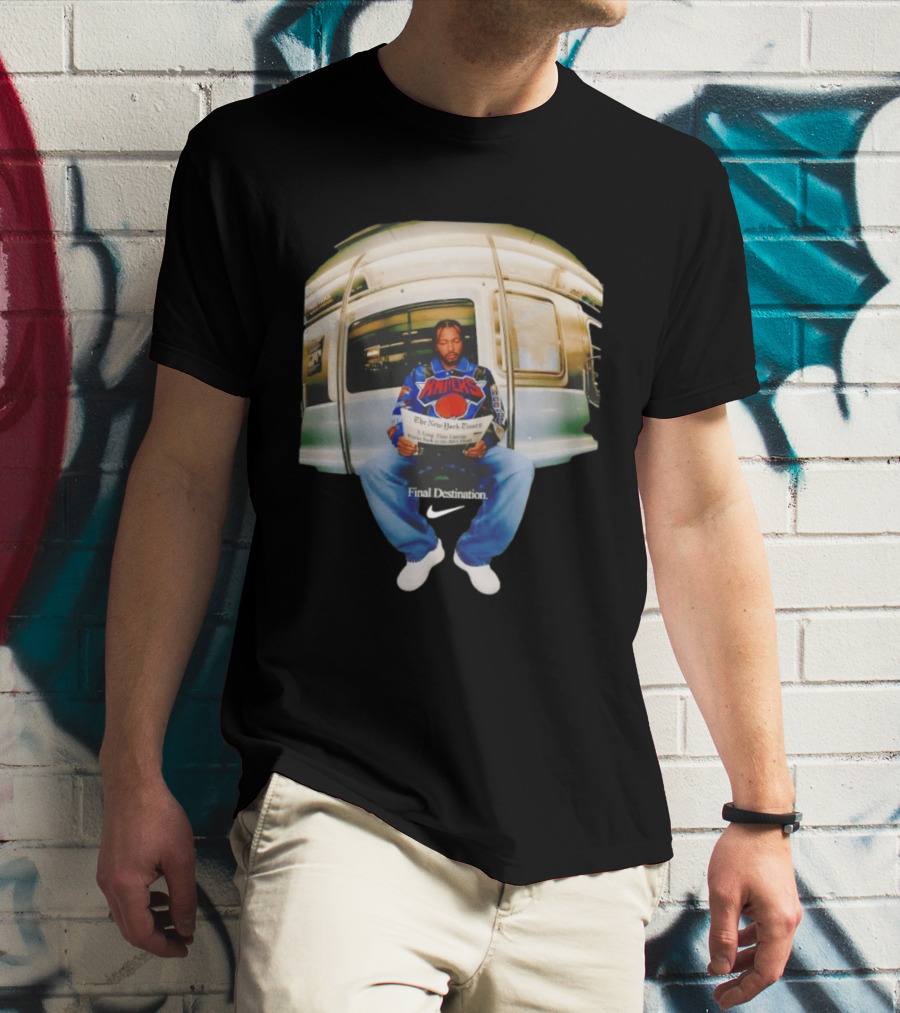 Jalen Brunson New York Knicks Final Destination Nike Edition T-Shirt