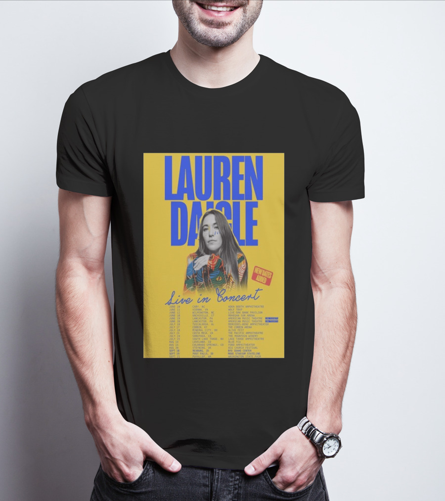 Lauren Daigle Live In Concert Fall Tour 2026 New Dates Added T-Shirt