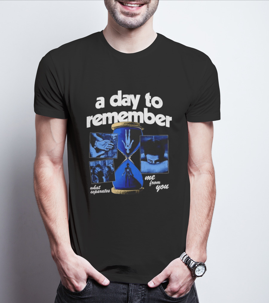 A Day To Remember Hourglass Album Art What Separates Me From You T-Shirt