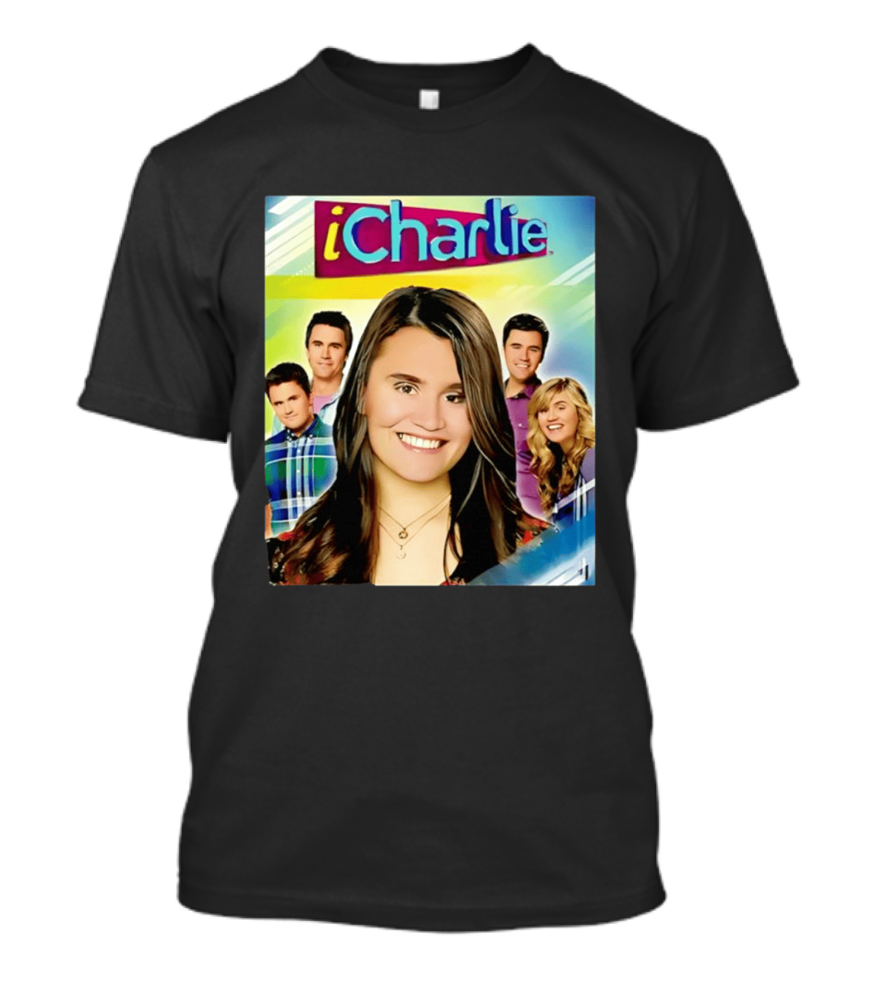ICharlie Good Luck Charlie And ICarly Show Stars Cast T-Shirt